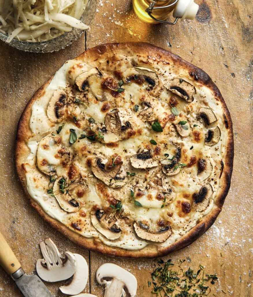 Mantarlı Pizza