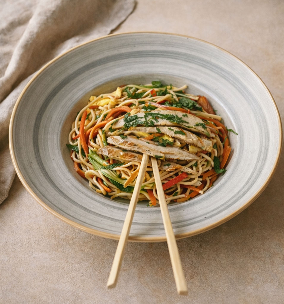 Tavuklu Noodles