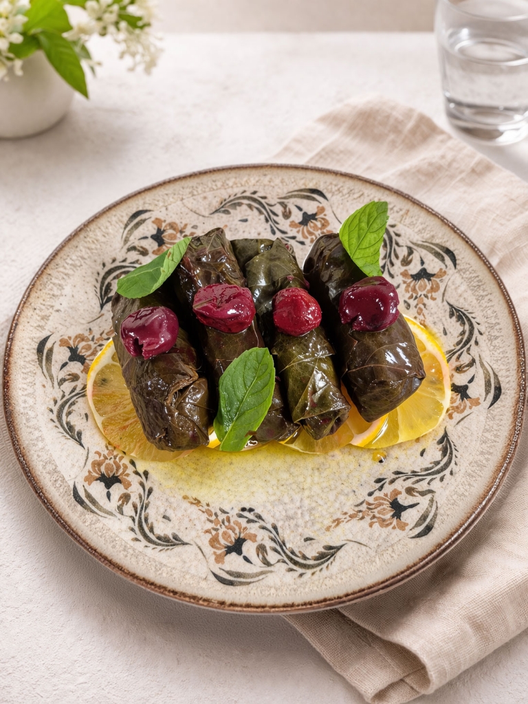 Vişneli Yaprak Sarma